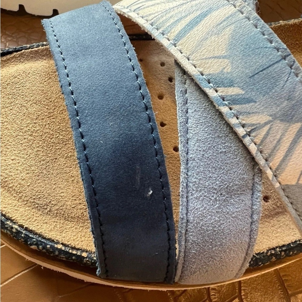 Mephisto Touria Denim Blue Bucksoft Mobils Ergonomic EU 39 US Women's 9 B - Picture 4 of 5